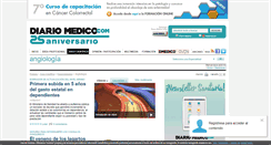 Desktop Screenshot of angiologia.diariomedico.com