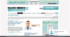 Desktop Screenshot of anestesiologia.diariomedico.com