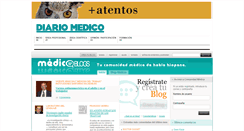 Desktop Screenshot of medicablogs.diariomedico.com